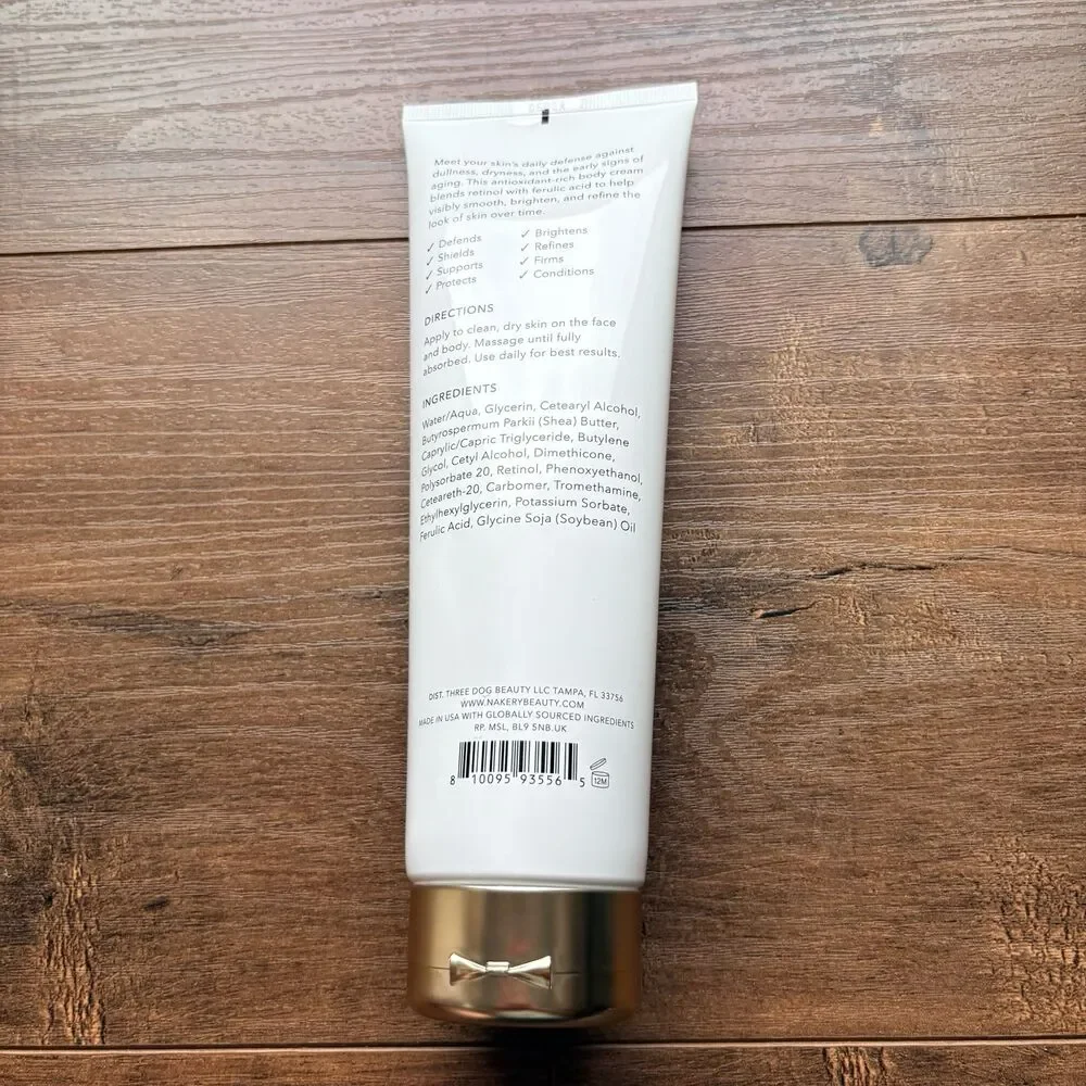 Nakery Beauty Retinol + Ferulic Face & Body Crème